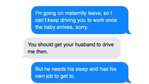 my-coworker-wants-my-husband-to-drive-her-to-work-while-i’m-on-maternity-leave-—-that’s-not-even-the-craziest-part